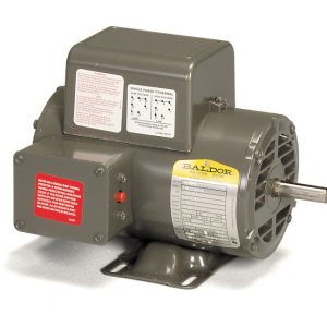ODP Motor, 5HP 208/230V 1-Phase 3450 RPM 56CZ Frame